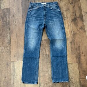 MOTHER Women's Straight Leg Jeans - Blue